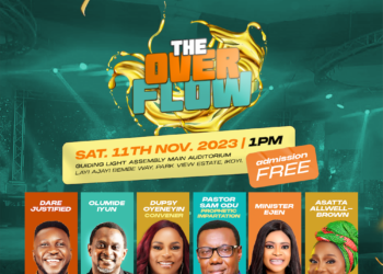 [Event] Dupsy Oyeneyin Set For Foretaste Concert 10.0, “The Overflow: A Divine Encounter for Transformation”