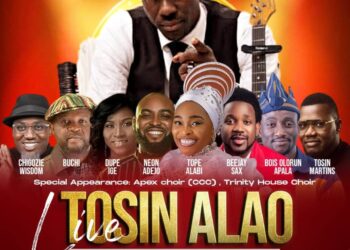 [Event News] All Is Set For “Tosin Alao” Live In Concert” As Neon Adejo, Tope Alabi, Beejay sax & others Prep! 26th Nov.