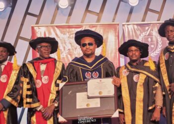 EeZee Tee Receives Honourary Doctorate Degree From Myles Leadership University Presented At Mindustry Conference 2024