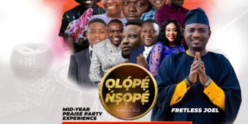 [Event] EXODUS PRAISE. Present Olope Nsope featuring Fretless Joel, Daniel Olubunmi, Gbenga Akinfenwa ,Odunayo Aboderin